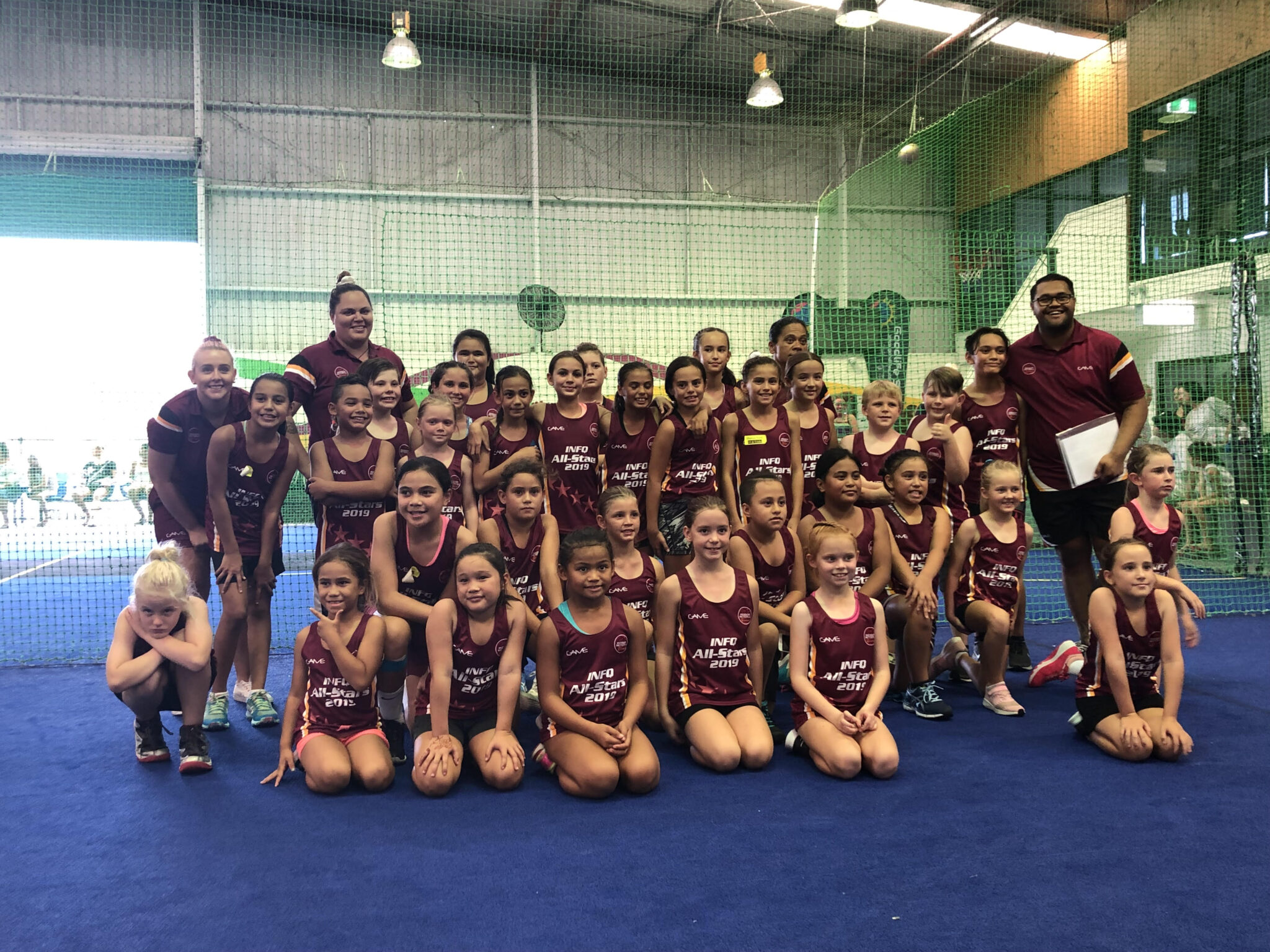 INFQ Rising Stars 3day Development Camp Indoor Netball Federation
